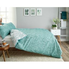 Deyongs Cow Parsley Green Bedlinen Duvet Cover Set alternative