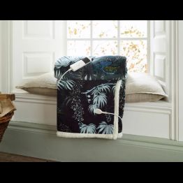 Deyongs Peacocks Teal Heated Throw 140x180cm alternative