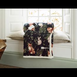 Deyongs Woodland Wildlife Green Heated Throw 140x180cm alternative