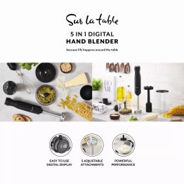 Sur La Table 5 in 1 Hand Blender SLT12010BLK alternative