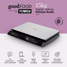 Good Food Electronic Kitchen Scale 15kg GF876009 alternative