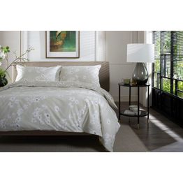 The Lyndon Company Petite Fleure Bedlinen Duvet Cover Set Natural
