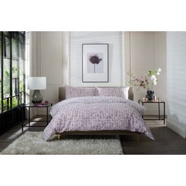 The Lyndon Company Tulle Bedlinen Duvet Cover Set Pink alternative