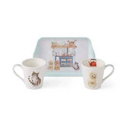 Pimpernel Wrendale Designs Country Kitchen Mug and Tray Set alternative