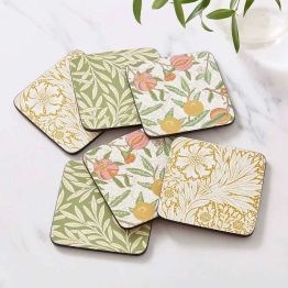 Spode Morris &amp; Co. Simply Mixed Coasters Set of 6 alternative