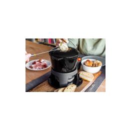 Cast Iron Fondue Set in Black alternative
