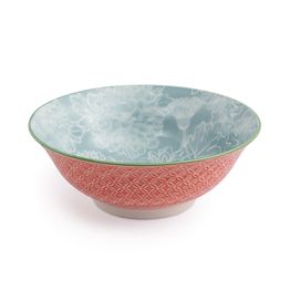 Mikasa Ramen Bowl Grey Floral