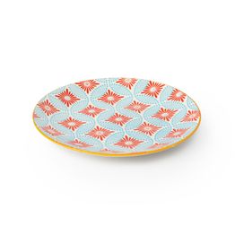 Mikasa Side Plate Blue Mosaic