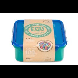 Lock &amp; Lock Eco 870ml Square Box HPL823RCL