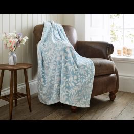 Deyongs Cozy Comforts Mables Garden Throw 130 x 170cm Blue alternative