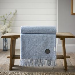 TLC Arthington Denim Throw 130 x 180cm alternative