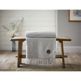 TLC Arthington Grey Throw 130 x 180cm