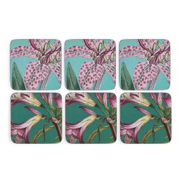 Pimpernel Set of 6 Botanic Flora &amp; Fauna Tablemats or Coasters