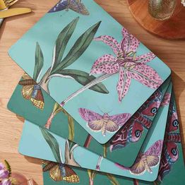 Pimpernel Set of 6 Botanic Flora &amp; Fauna Tablemats or Coasters alternative