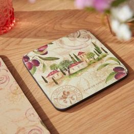 Pimpernel Set of 6 Olive Orchard Tablemats or Coasters alternative