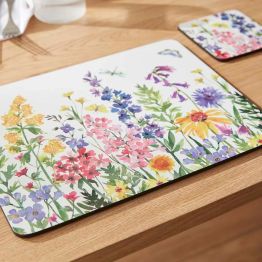 Pimpernel Pack of 6 Wildflowers Tablemats or Coasters