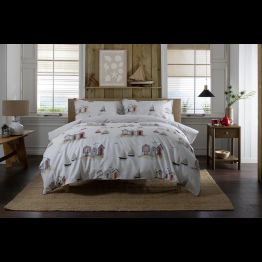 Lobster Creek Sheringham Beach Huts Bedding Set