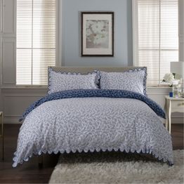 The Lyndon Company Ashling Garden Navy Bedding Set alternative