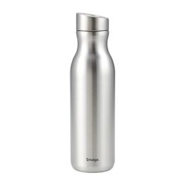 Smidge Stainless Steel Water Bottle in Steel 500ml