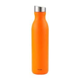 Smidge Stainless Steel Water Bottle in Citrus Orange 750ml