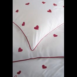 The Lyndon Company Filigree Hearts Cotton Duvet Cover alternative
