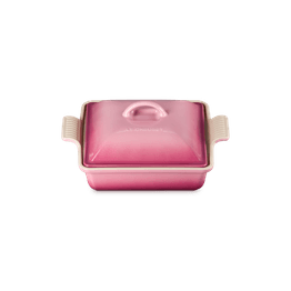 Le Creuset Stoneware Heritage Square Rose Quartz Dish with Lid 23cm alternative