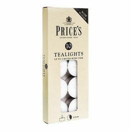 Prices Tealights pack of 10 TE041028 alternative