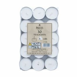 Prices Tealights bag of 30 TE031228 alternative