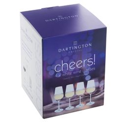 Dartington Crystal Cheers! Champagne Flute Glass 4pk alternative