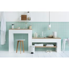 Brabantia New Icon Pedal Bin 3 litre White alternative