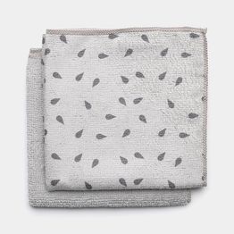 Brabantia Microfibre Dish Cloths (2) Light Grey alternative
