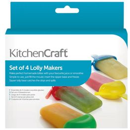 KitchenCraft Lolly Makers Set of Four alternative