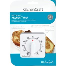 KitchenCraft Deluxe Half Round Wind-Up 60 Minute Timer alternative