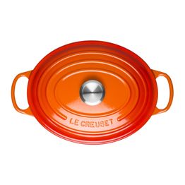 Le Creuset Volcanic Signature Cast Iron Oval Casserole Dish 27cm alternative