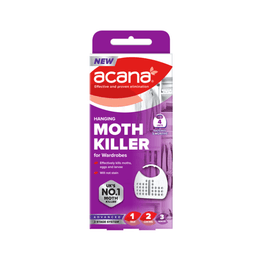 Acana Hanging Moth Killer &amp; Freshener 4pk