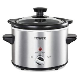 Tower Slow Cooker 1.5ltr Stainless Steel T16020 alternative