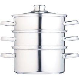 KitchenCraft Clearview Steamer 3 Tier 22cm alternative
