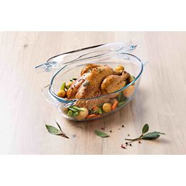Pyrex Large Oval Casserole Dish 460A000 5.8ltr (4.4L + 1.4L Lid) alternative