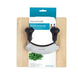 KitchenCraft Stainless Steel Hachoir Set alternative