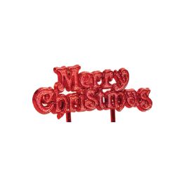 Creative Party Christmas Motto Red 'Merry Christmas' M56 alternative