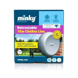 Minky Retractable Washing Line 15m VT20590104 alternative