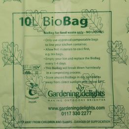 Compostable &amp; Biodegradable Liner Bags 10Ltr alternative