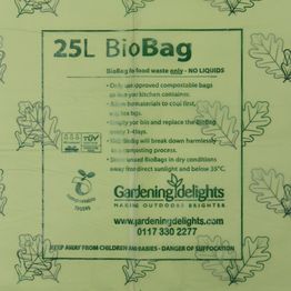Compostable &amp; Biodegradable Liner Bags 25Ltr alternative