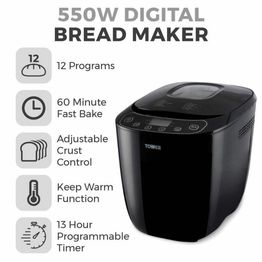 Tower Gluten Free Digital Bread Maker 2lb T11003 alternative
