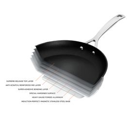 Le Creuset Toughened Non Stick Deep Frying Pan 24cm alternative