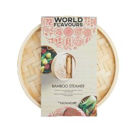 Kitchencraft Bamboo Steamer Two Tier 20cm alternative