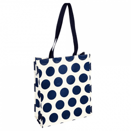 Recycled Shopping Bag Navy Spot 29615 alternative