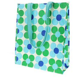 Recycled Shopping Bag Daisy Blue &amp; Green 30425 alternative