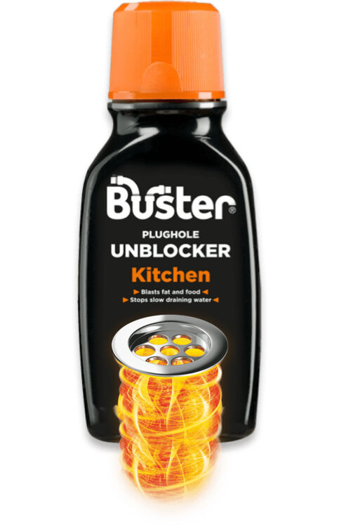 Buster Kitchen Plughole Unblocker 200ml only £4.50