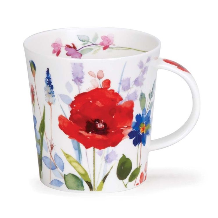 Tazza 11,5x9 cm in New Bone China VdE Tivoli 1996 Be Positive